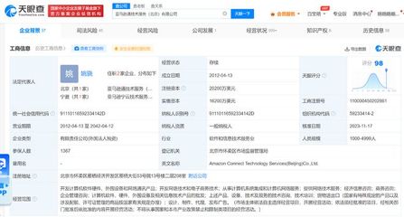 亞馬遜云科技增資至2.02億美元，深化在華布局賦能計算機軟件咨詢產業(yè)