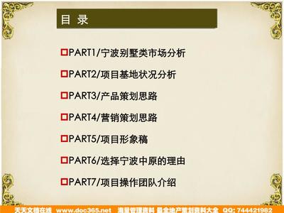 中原-寧波九龍湖別墅項目營銷策劃提報